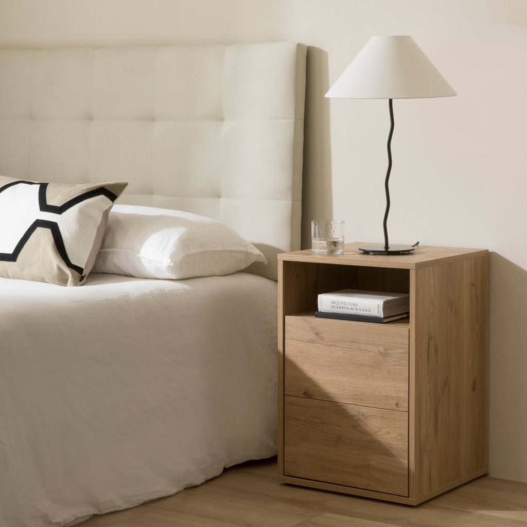 Mesa de luz Armonía – Roble cálido