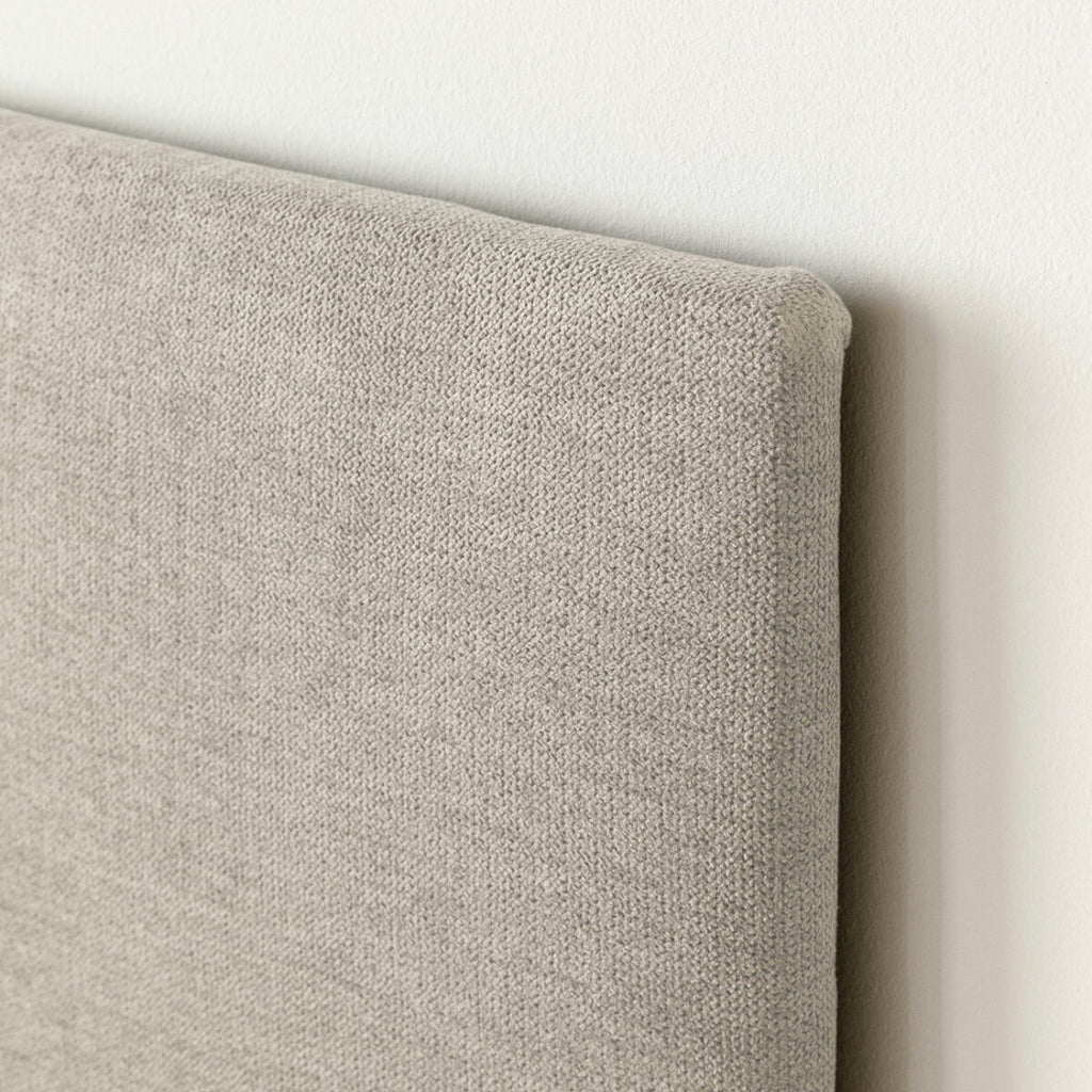 Respaldo plaza y media modelo Slim en acquaclean gris o beige
